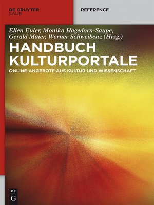 cover image of Handbuch Kulturportale